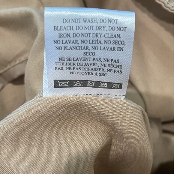 Street Level Boutique Puffer Backpack Tan Beige Medium-Sized - Picture 13 of 14